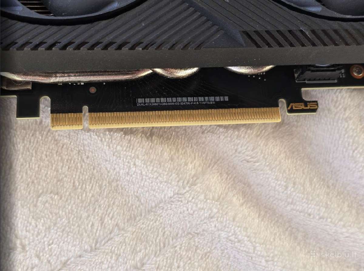 Nvidia Rtx 3060 Ti 8gb vaizdo plokštė - nuotraukos Nr. 5