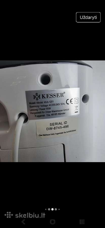 Mobilus oro vėsintuvas Kesser 4-in-1 (65w, 10l) - nuotraukos Nr. 5