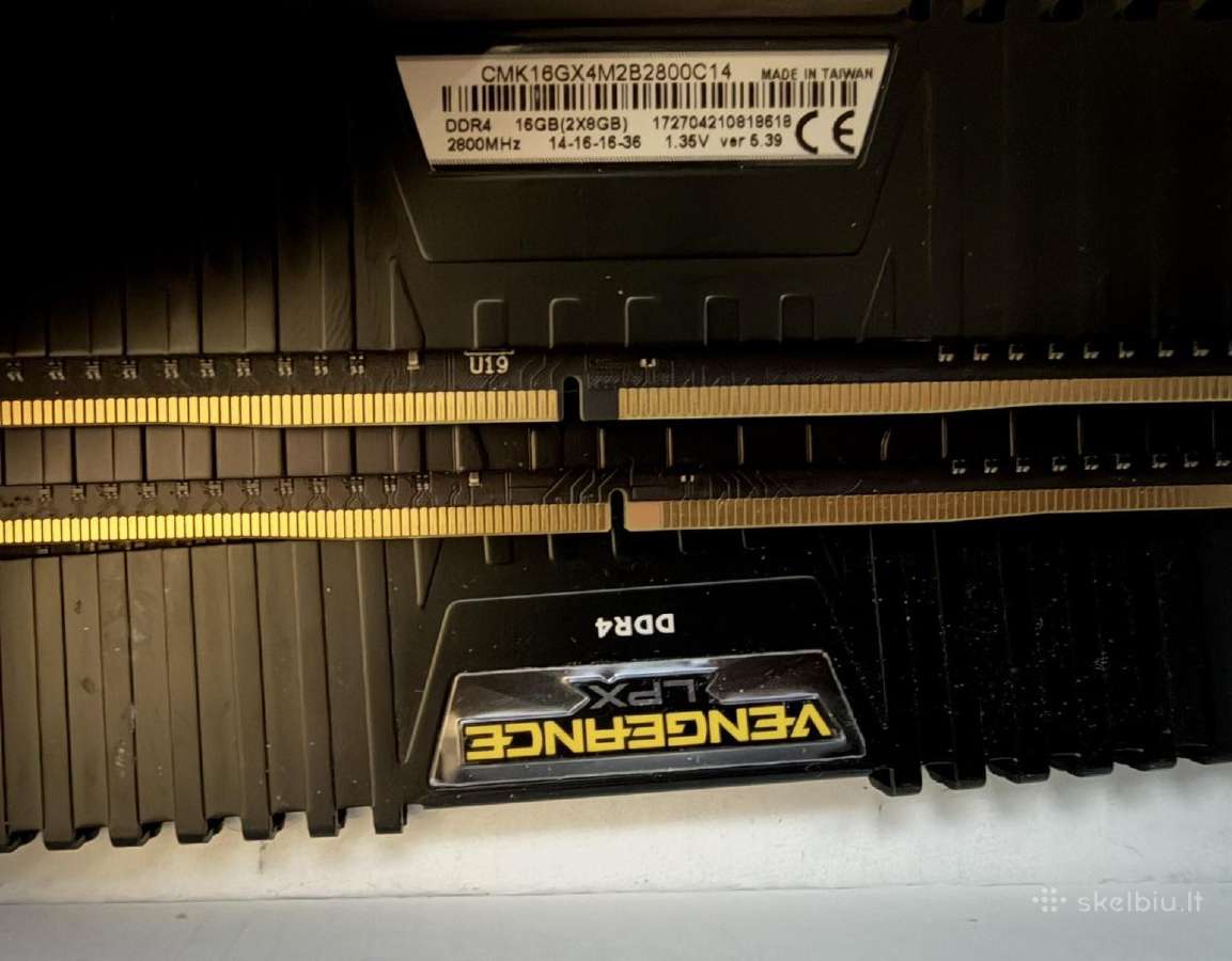Vengeance Lpx RAM 2x8gb