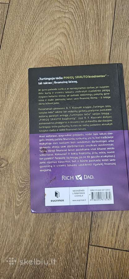 Knyga "turtingo tecio pinigu srauto kvadratas" - nuotraukos Nr. 2