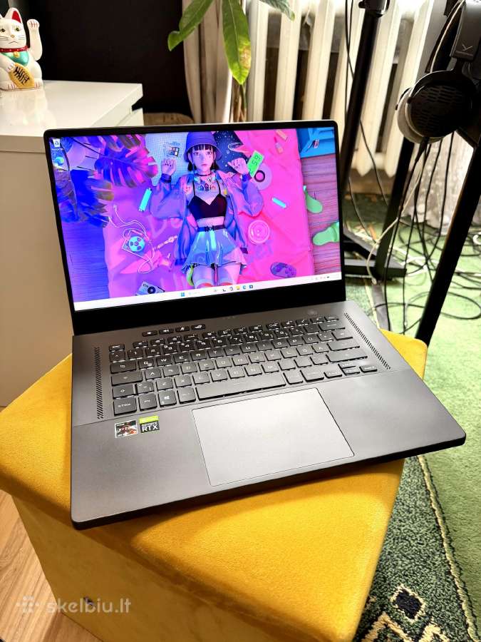 Galingas Asus Rog Zephyrus žaidimų kompiuteris