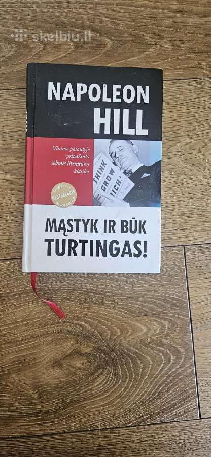 Knyga "mąstyk ir būk turtingas"
