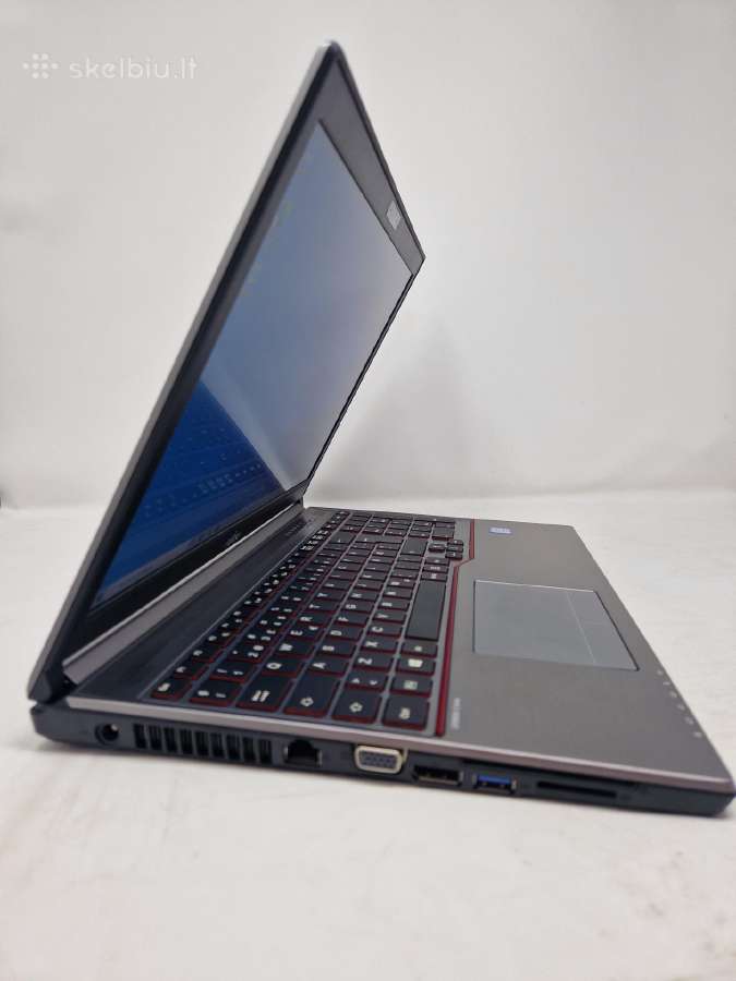 Fujitsu Lifebook E756 i5 6300u / 8gb RAM/256ssd - nuotraukos Nr. 3