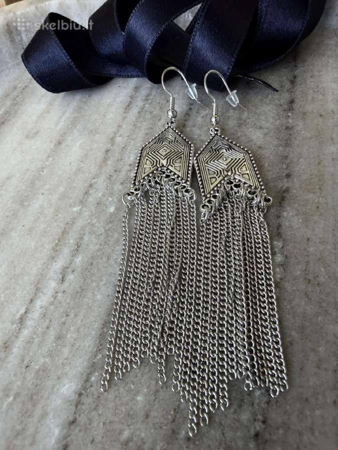Boho auskarai - nuotraukos Nr. 2