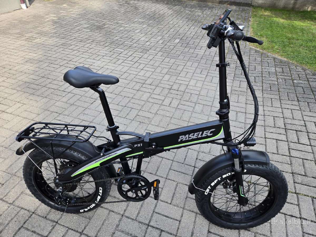 Mažai naudotas 48v 500w elektrinis Paselec Px1