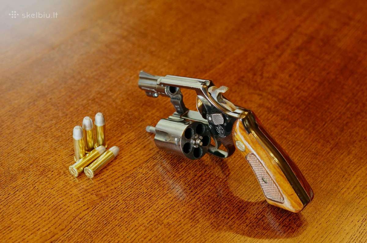 Parduodamas revolveris Smith & Wesson Model 36 - nuotraukos Nr. 4