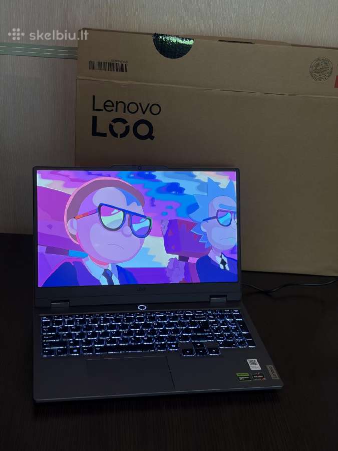 Lenovo Ddr5 laptopas Ryzen 7 7435hs & Rtx 4070 - nuotraukos Nr. 2
