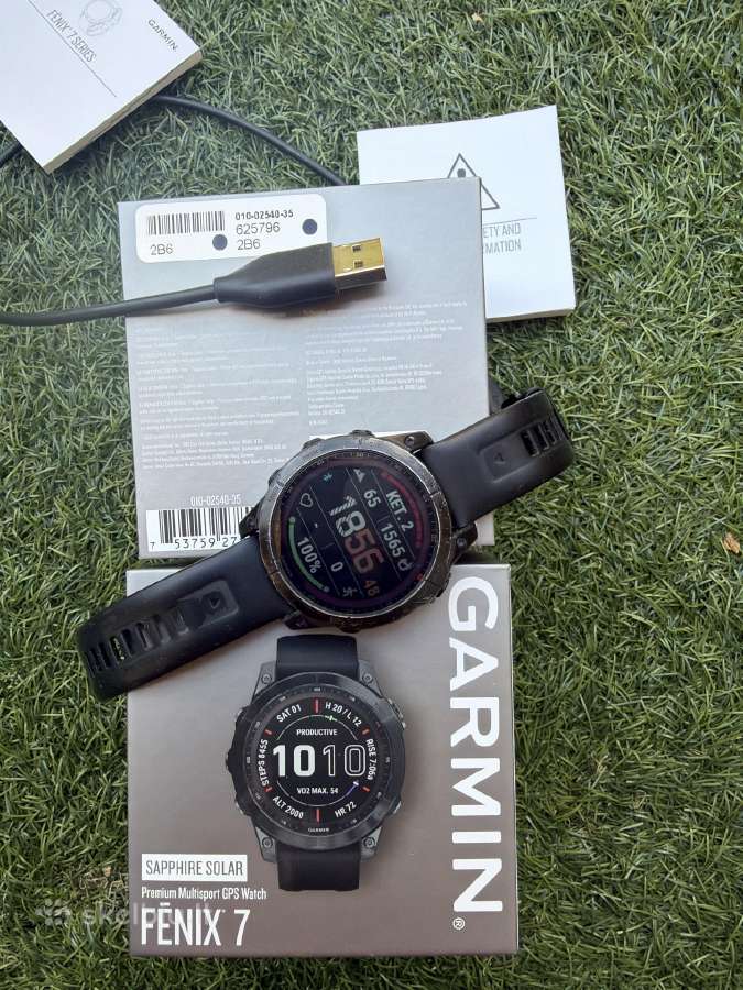 Garmin Fenix 7 Sapphire Solar 47mm Titanium