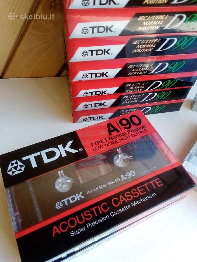 Naujos kasetes Tdk, Sony - nuotraukos Nr. 3