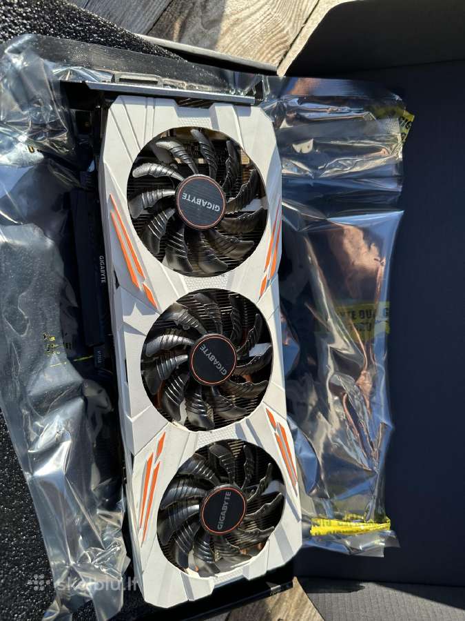 Gigabyte Gtx 1080 Ti nauduota