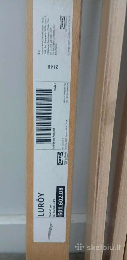 Lovos grotelės 70 cm, 2 vnt ,kaina už abi 20 Eur - nuotraukos Nr. 2