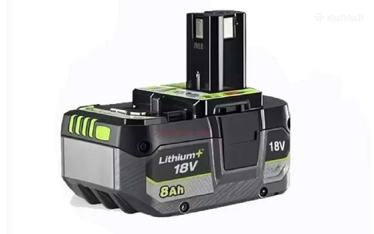 Ryobi 18v 8ah akumuliatorius