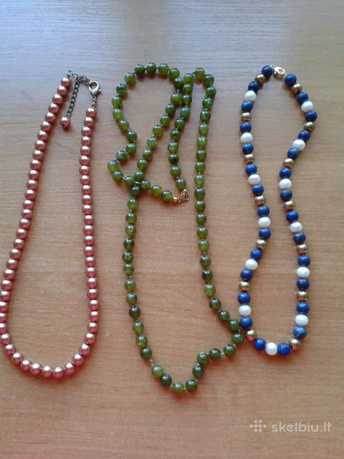 Karoliai,apyrankės,žiedai,koljė,pakabukai,rožanč. - nuotraukos Nr. 36