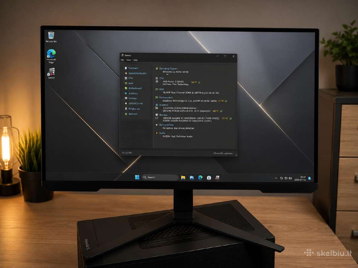 Zaidimu monitorius Samsung