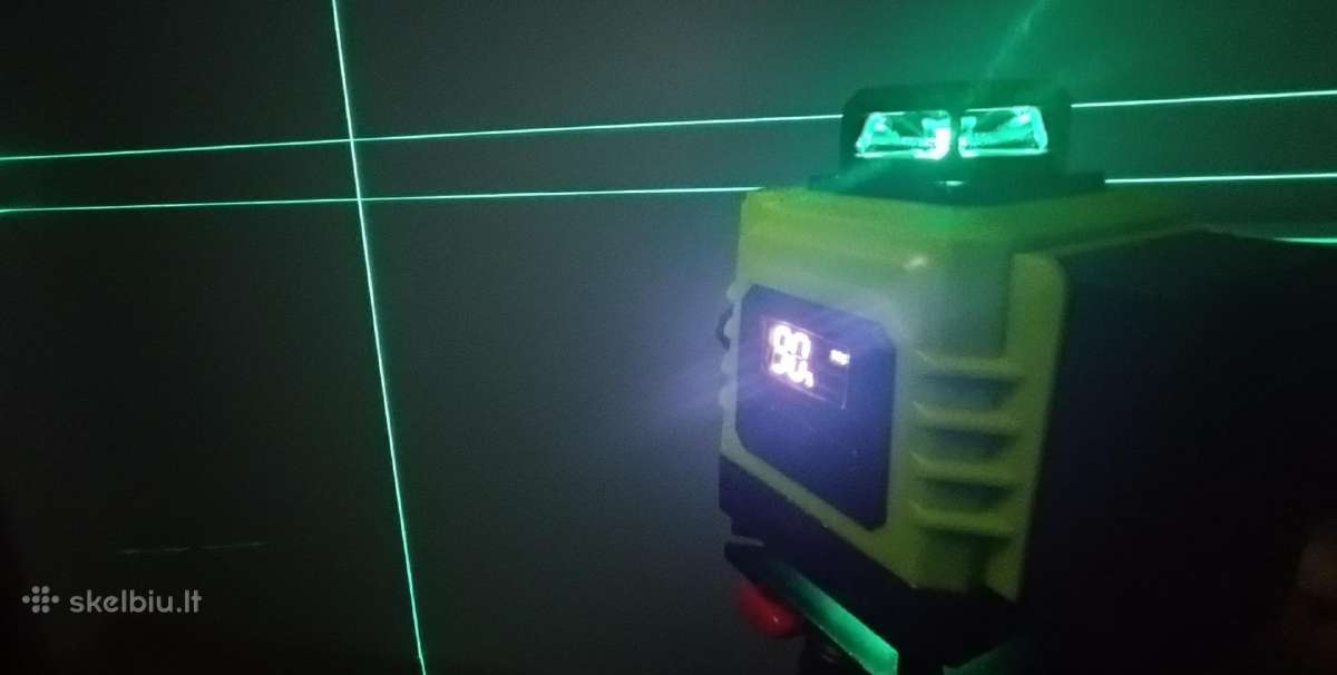 Lazerinis nivelyras 4d 16 linijų - nuotraukos Nr. 6
