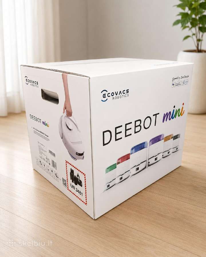 Ecovacs Robotics Deebot mini robotas siurblys