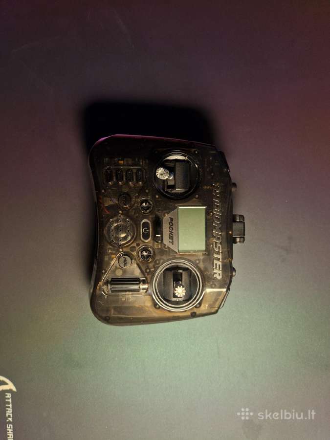 Fpv drono pultas radiomaster pocket.