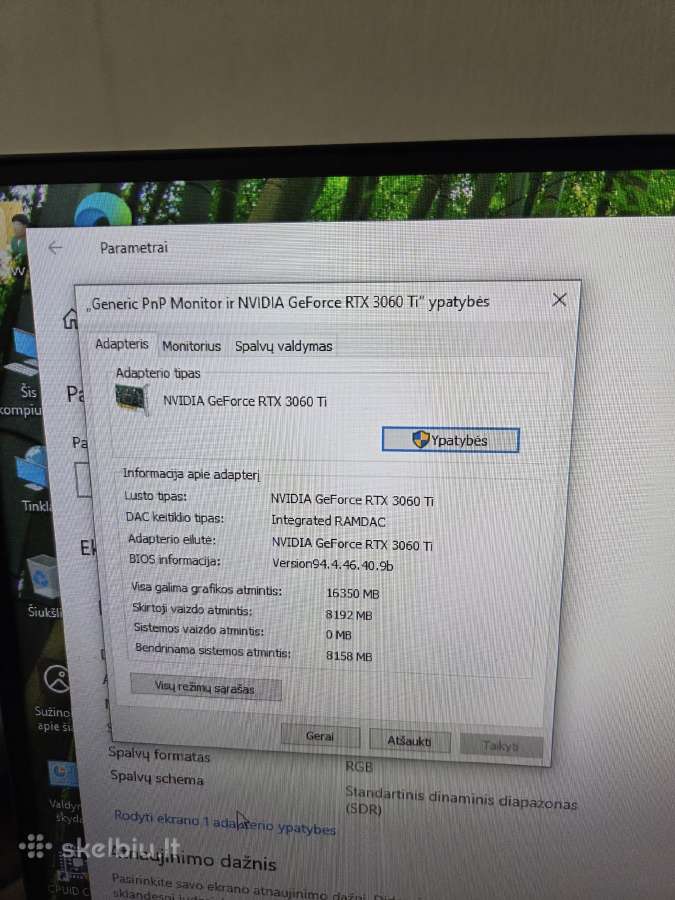 Tvarkinga I7 9700k dėžė - nuotraukos Nr. 17