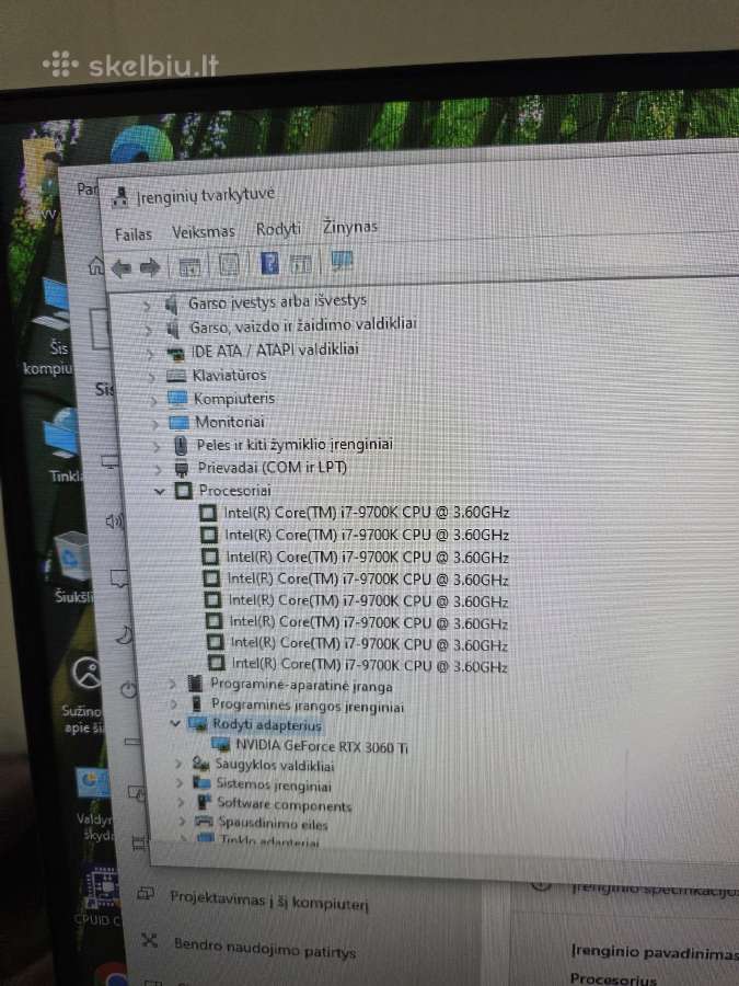 Tvarkinga I7 9700k dėžė - nuotraukos Nr. 19