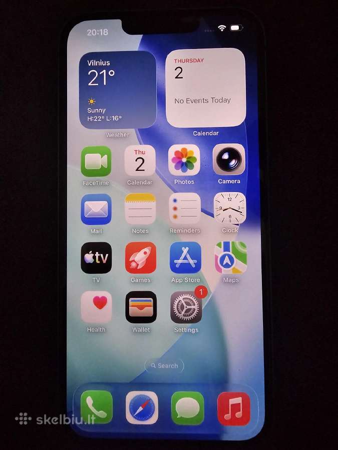 iPhone 13 256gb kaip naujas 10/10