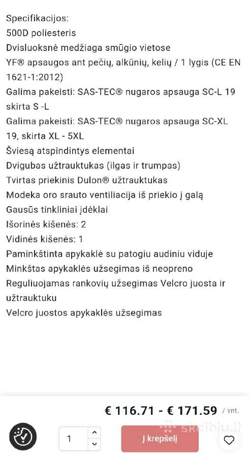 Modeka Veo Air lady tekstilinė striukė - nuotraukos Nr. 6