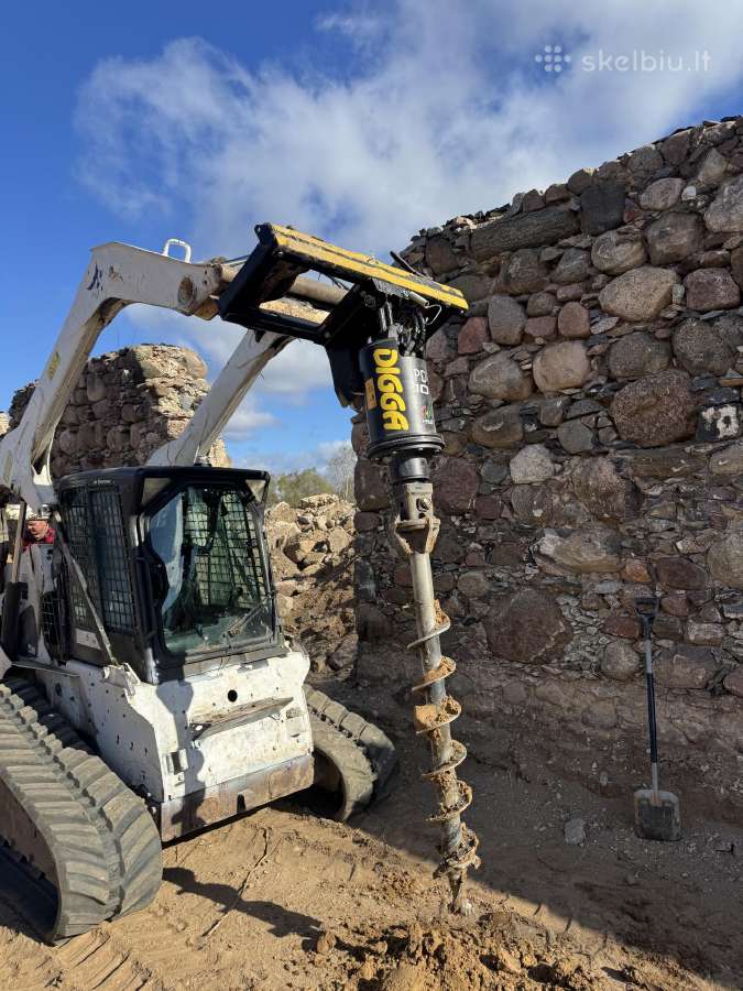 Reikalingas vikšrinio bobcat operatorius