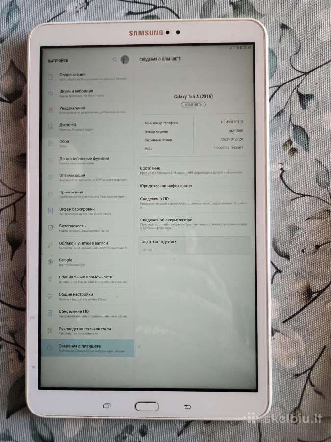 Samsung galaxy Tab A