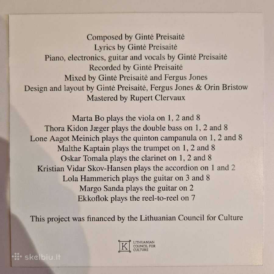 Gintė Preisaitė – Instruments of Forgetting and th - nuotraukos Nr. 4
