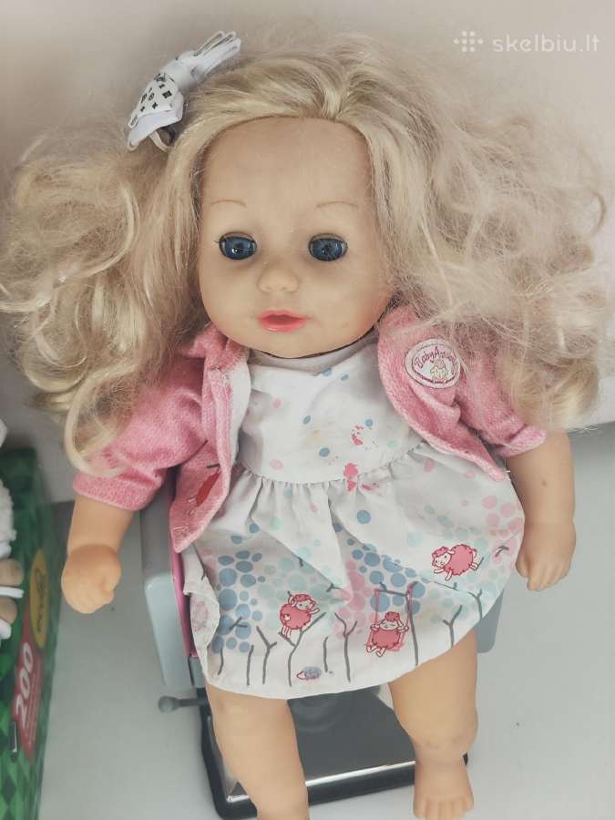 Baby annabel lėlė su kedute - nuotraukos Nr. 3