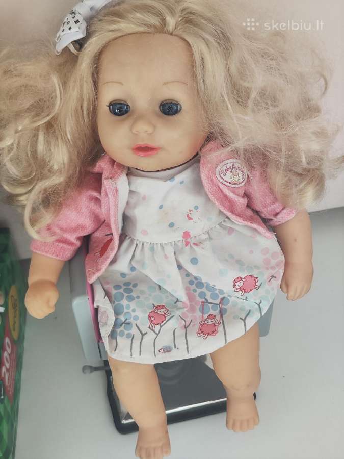 Baby annabel lėlė su kedute - nuotraukos Nr. 4