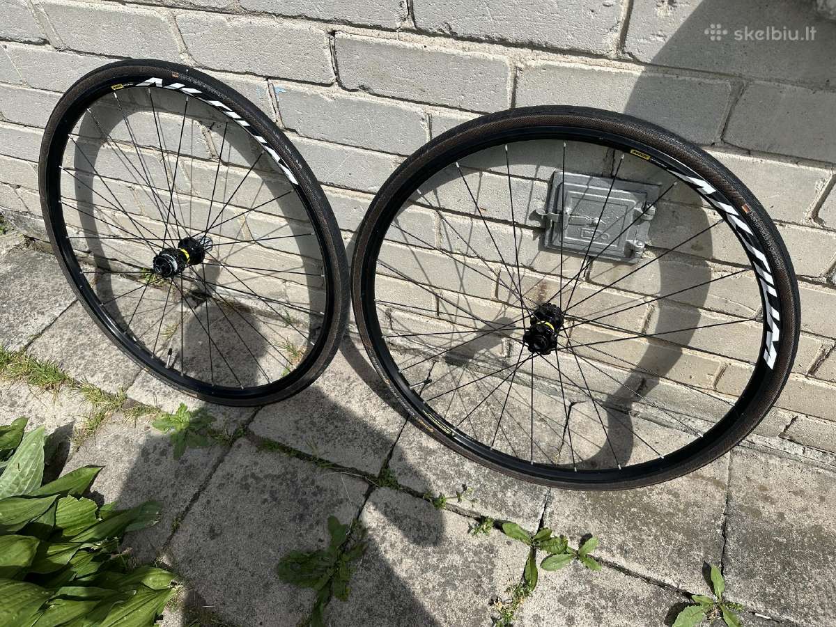 Mavic Alu S6000 plentinio dviracio ratai/diskiniai - nuotraukos Nr. 5