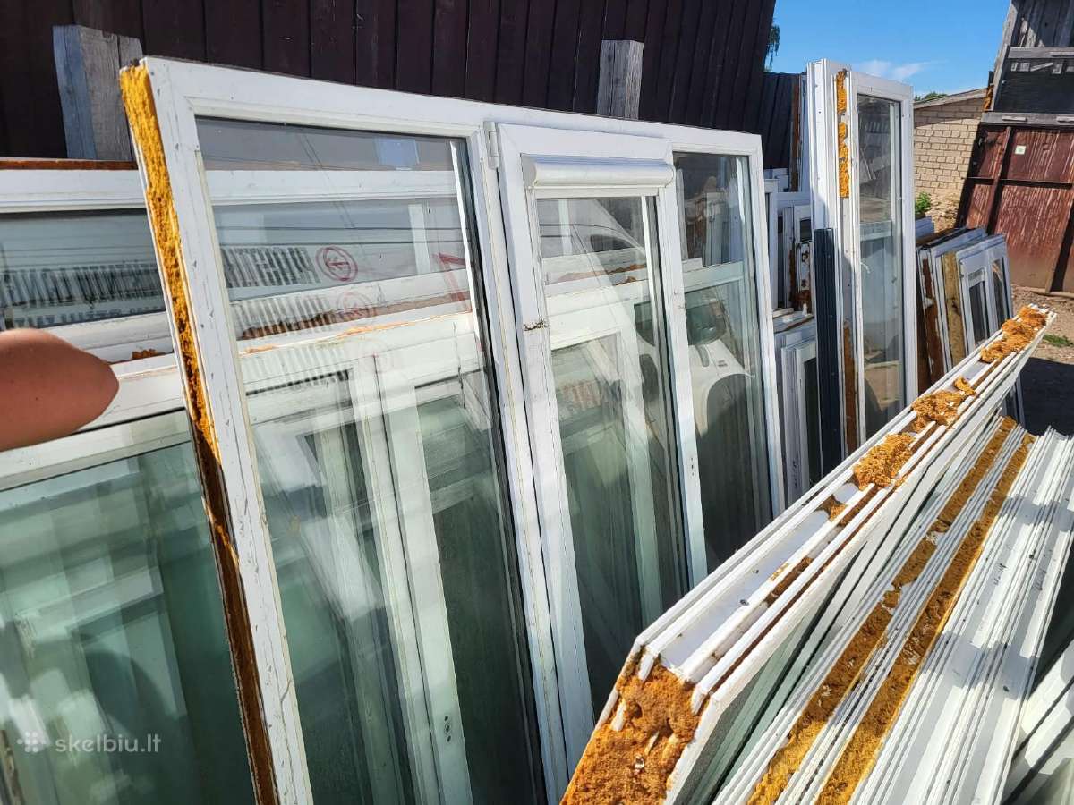 Naudoti plastikiniai langai - nuotraukos Nr. 2
