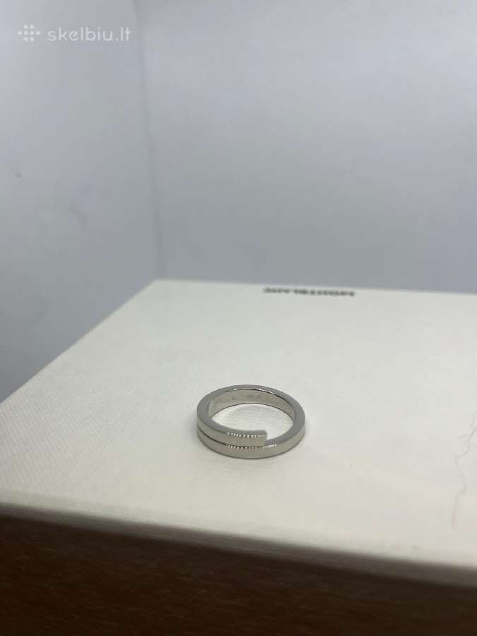 Montblanc unisex platininis žiedas – 52, 56 dydis - nuotraukos Nr. 7
