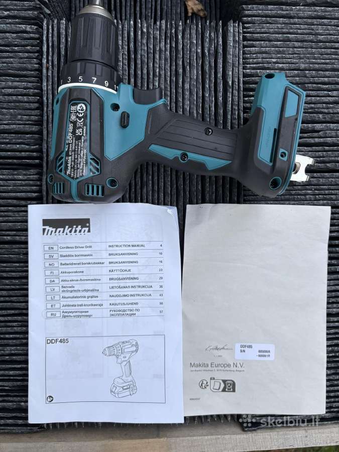 Makita suktukas Ddf485