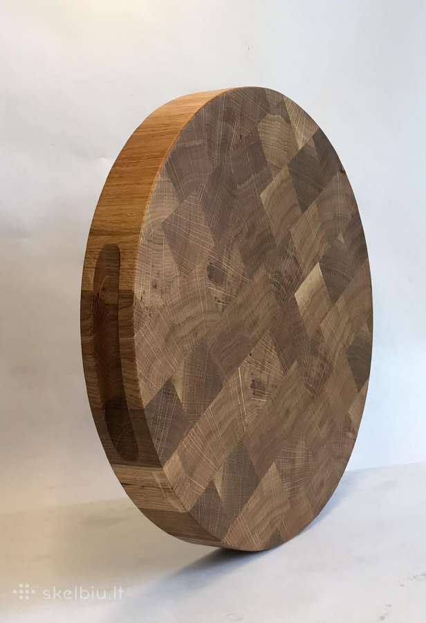 Pjaustymo lentelė, ąžuolas d-32 cm,h- 4 cm - nuotraukos Nr. 2