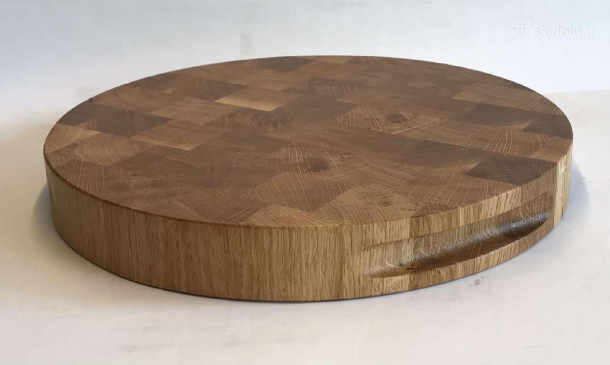 Pjaustymo lentelė, ąžuolas d-32 cm,h- 4 cm - nuotraukos Nr. 4