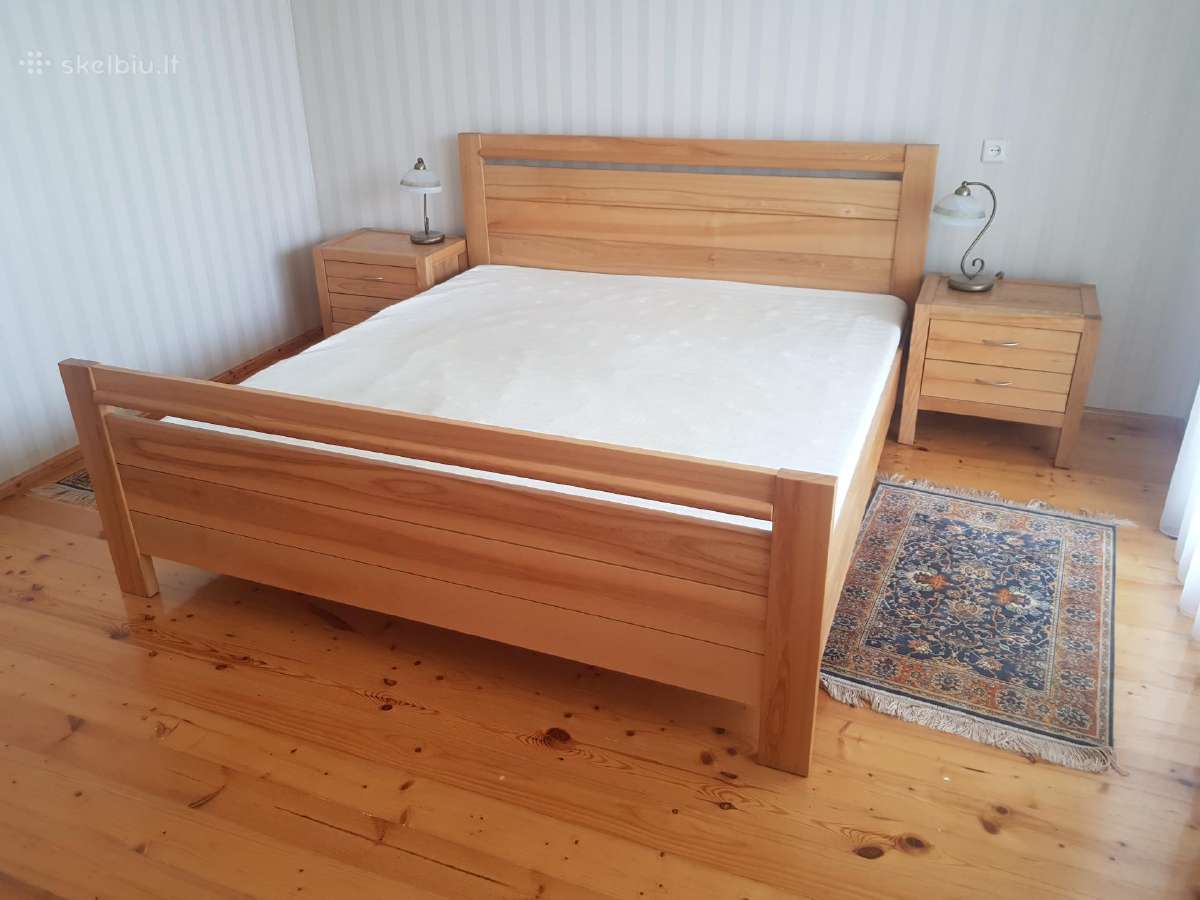 Miegamojo baldų komplektas Uosio - nuotraukos Nr. 2