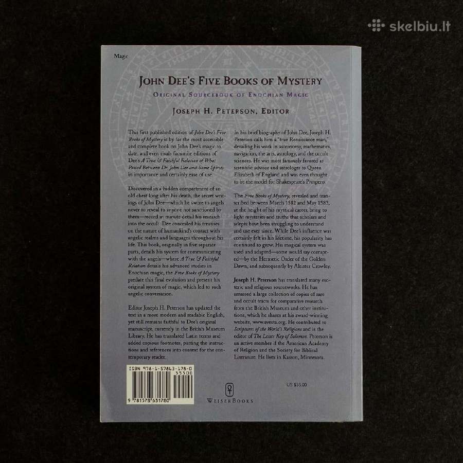 John Dee's Five Books of Mystery - nuotraukos Nr. 2