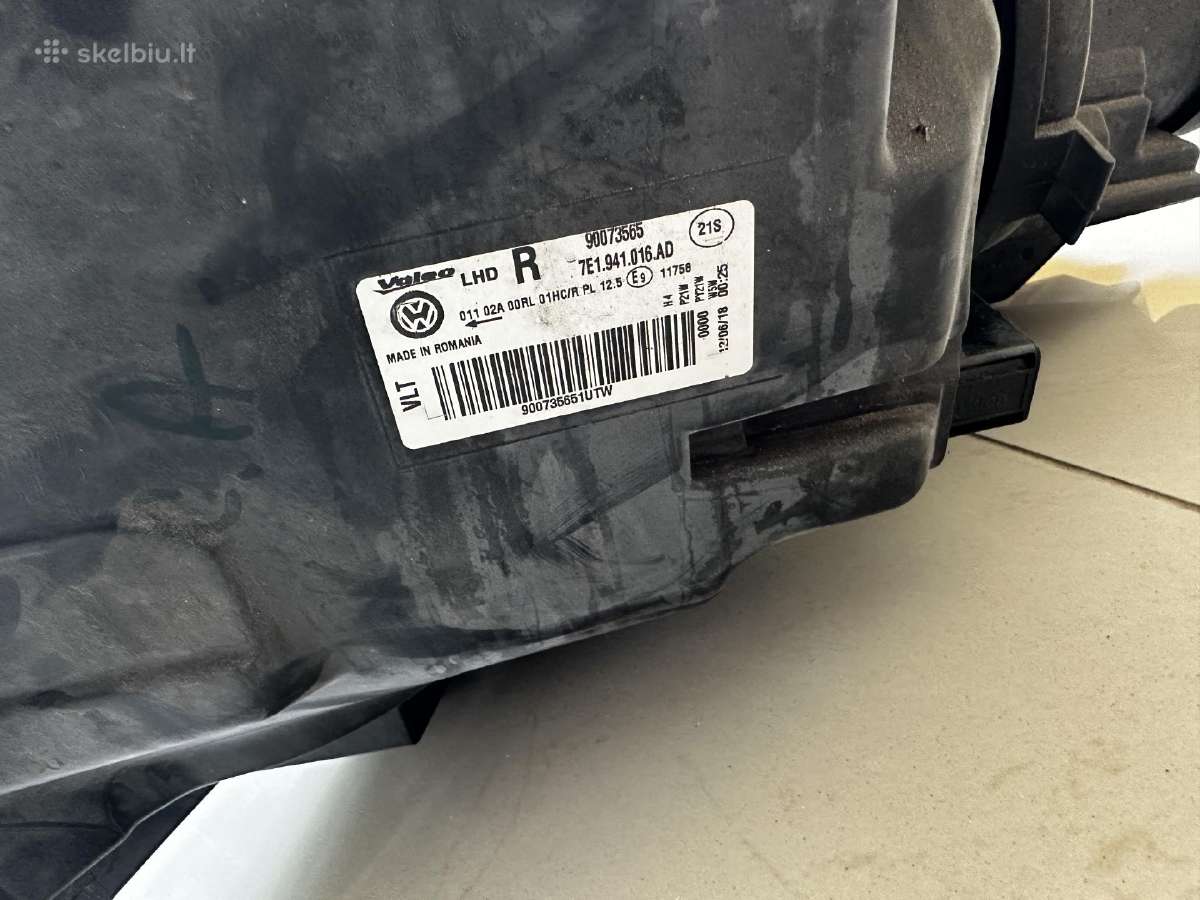 Originalus VW Transporter T6 žibintai - nuotraukos Nr. 9