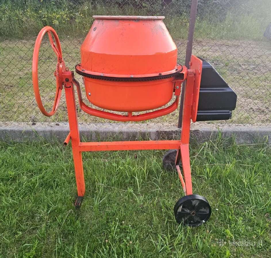 Mažai naudota betono maišyklė Atika Optimix M130 E
