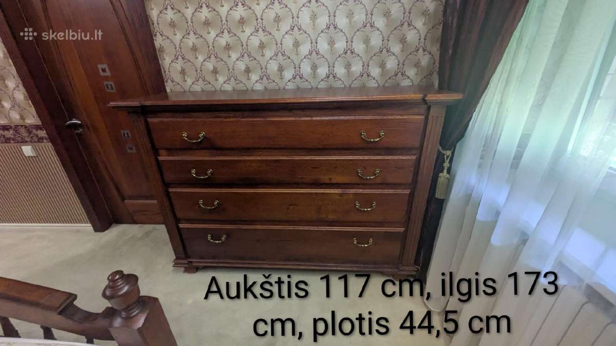 Ąžuolo masyvo komodos 3vnt arba atskirai.