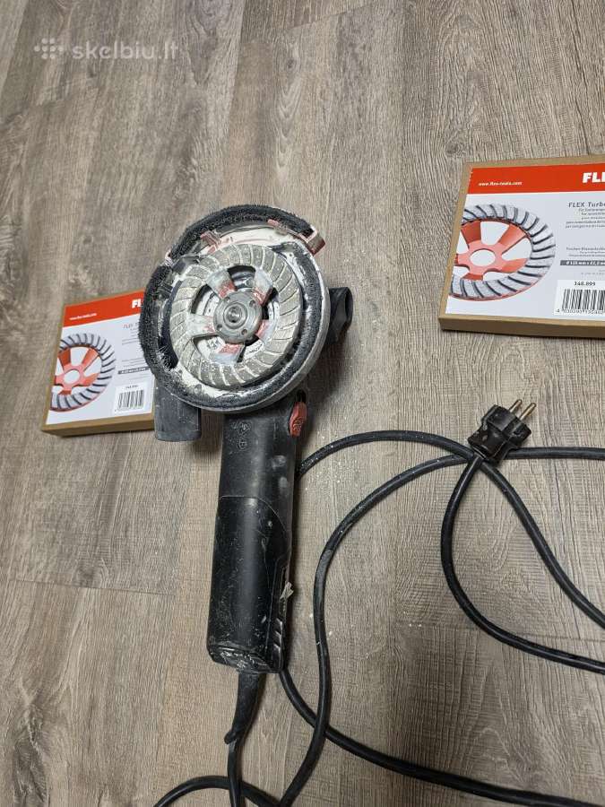 Wurth betono slifuoklis 1700w - nuotraukos Nr. 3