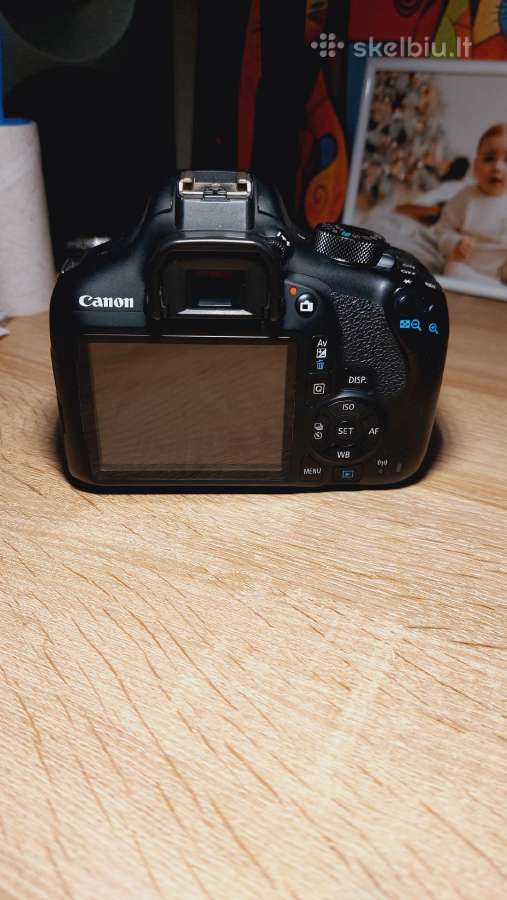 Parduodu Canon 1300d su objektivu - nuotraukos Nr. 4