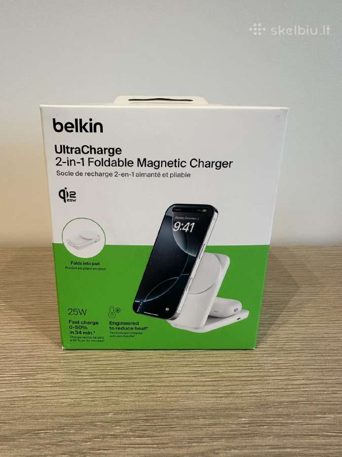 Belkin magnetinis pakrovėjas