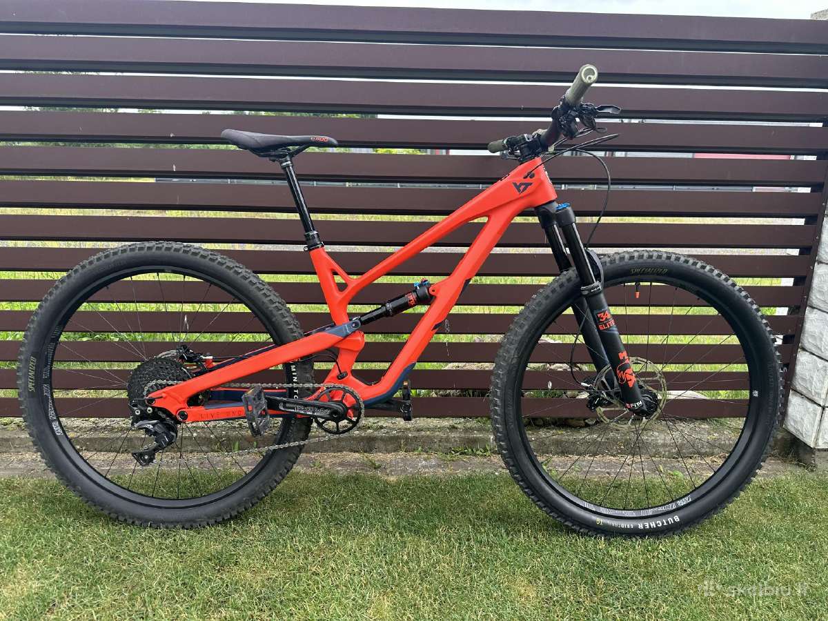 YT Jeffsy 29 carbon eduro kalnų dviratis M dydis