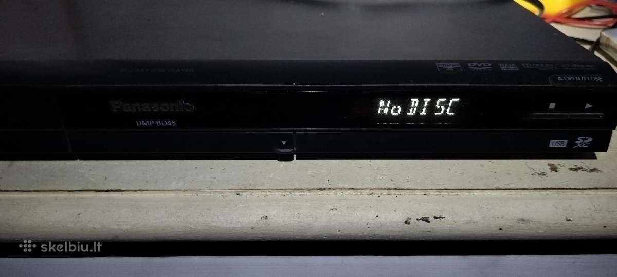 Panasonic Dmp- Bd 45 Blu-ray diskų grotuvas - nuotraukos Nr. 5