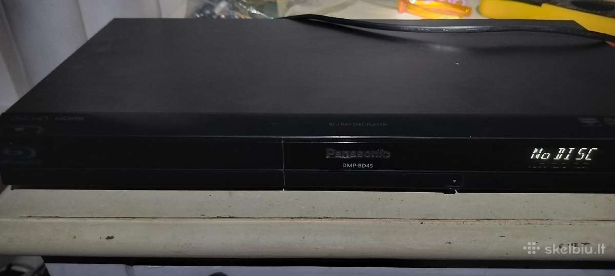 Panasonic Dmp- Bd 45 Blu-ray diskų grotuvas