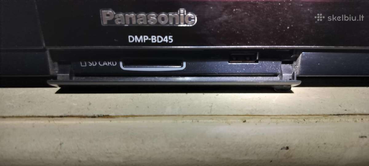Panasonic Dmp- Bd 45 Blu-ray diskų grotuvas - nuotraukos Nr. 3