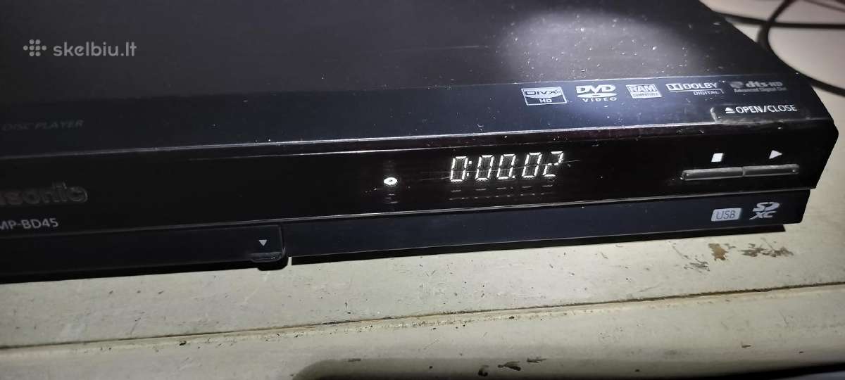 Panasonic Dmp- Bd 45 Blu-ray diskų grotuvas - nuotraukos Nr. 11