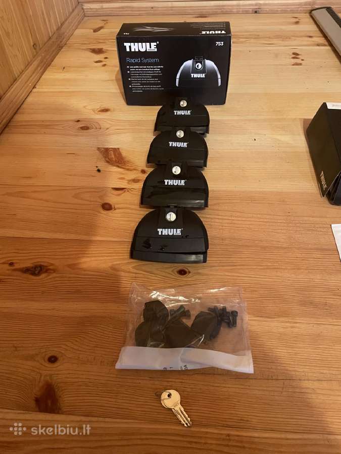 Thule komplektas 753+4010+961 Opel automobilams